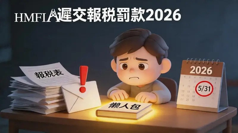 遲交報稅表罰款2026:罰幾多?點補救?最詳盡懶人包